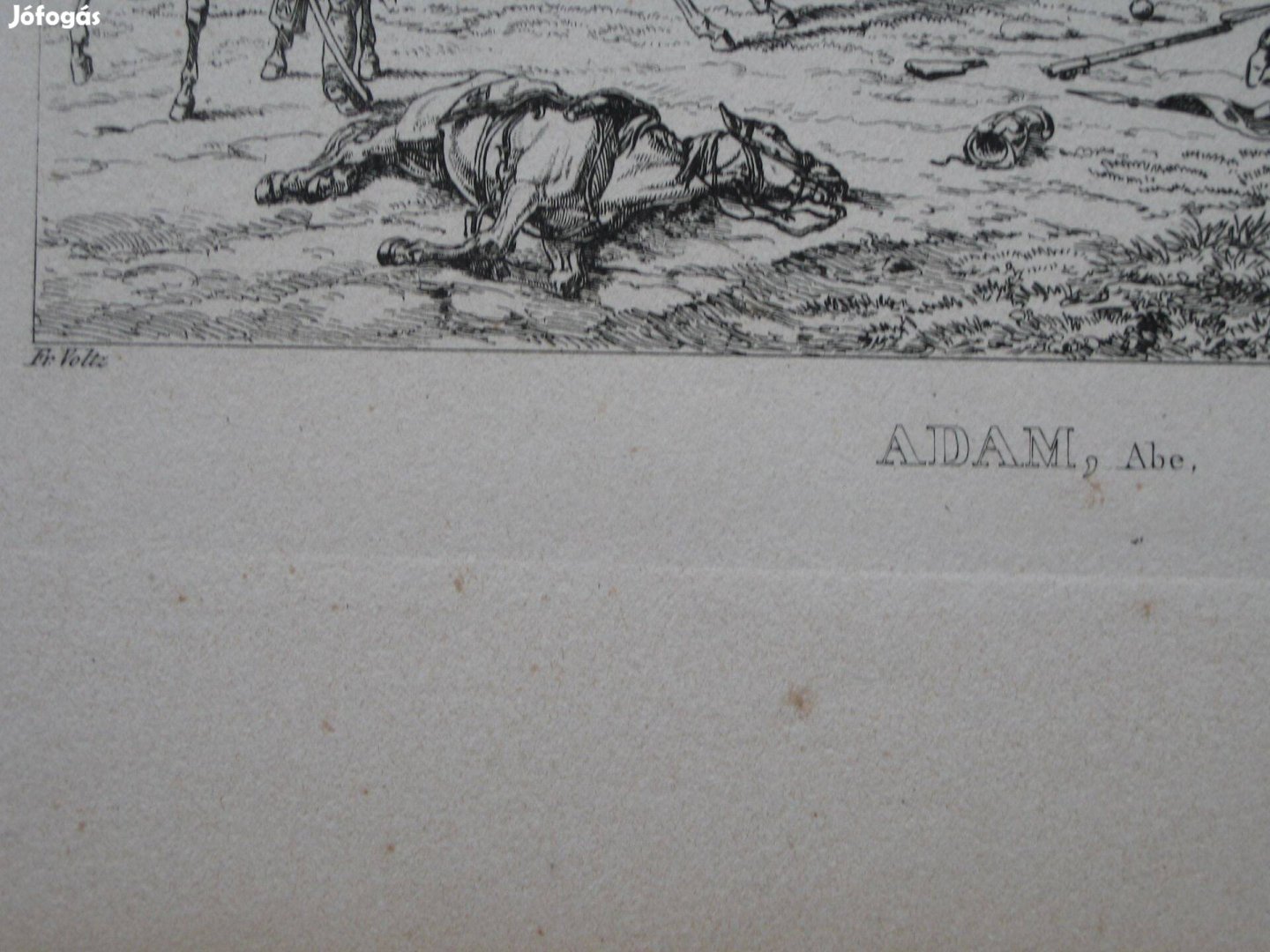 Adam, Abe Csatajelenet - Naoóleon korszak - No. 199 / 33*25