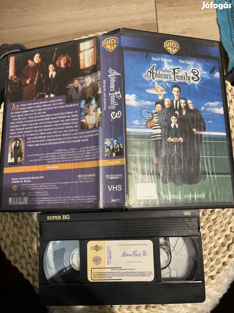 Adams family 3 vhs