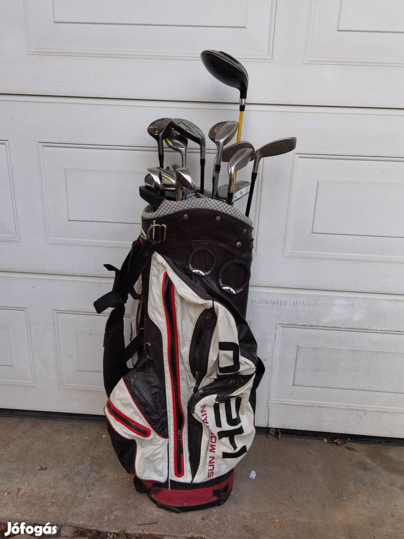 Adams golf golfszett golftáska felszerelés golfütő táska 