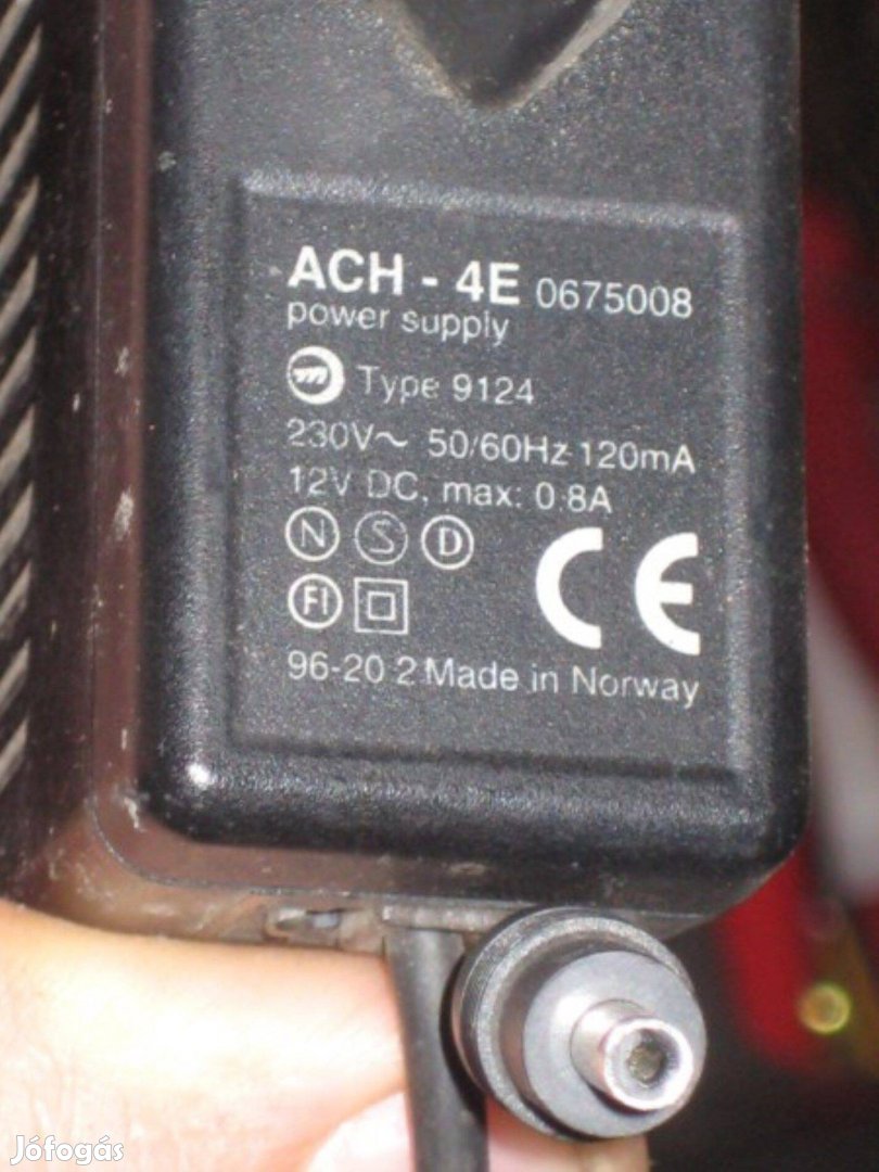 Adapter 12V DC 0,8A