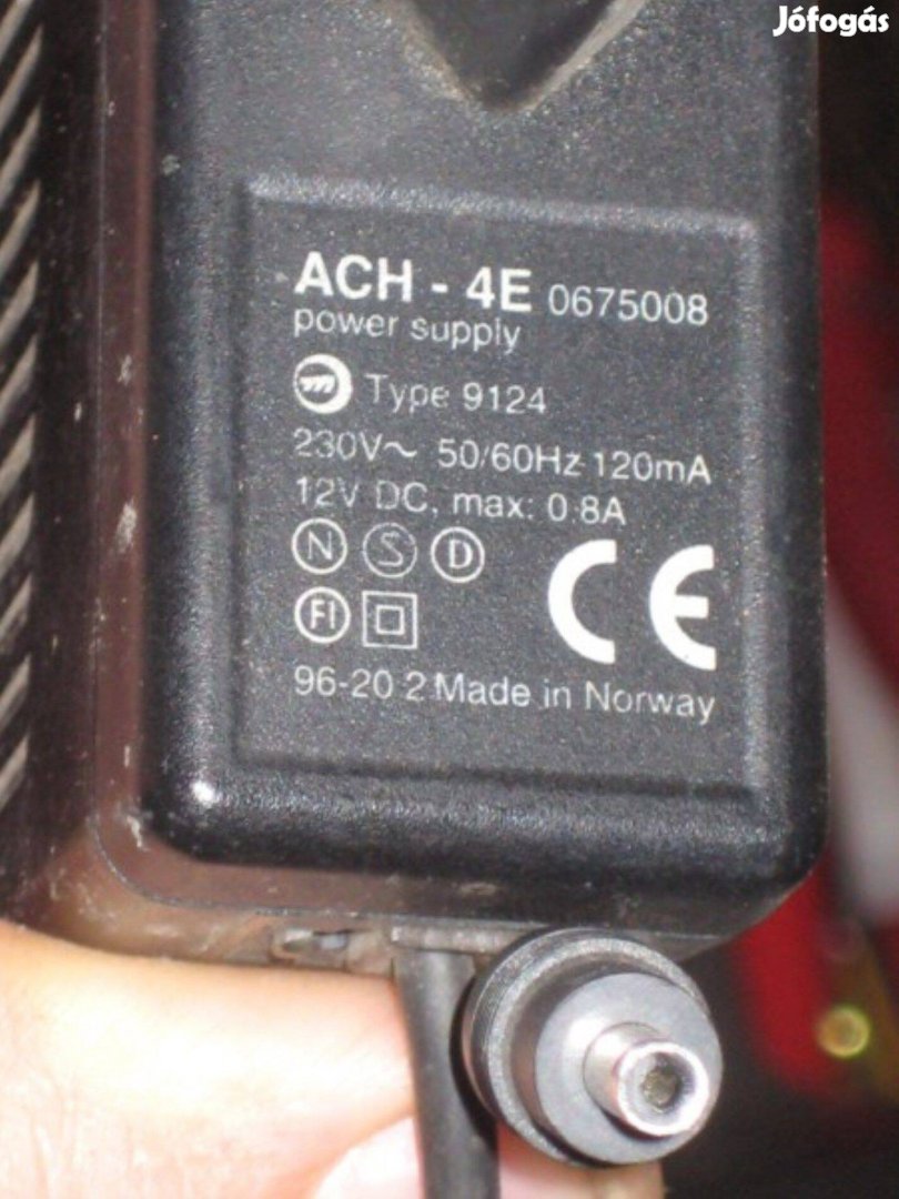 Adapter 12V DC / 0,8A