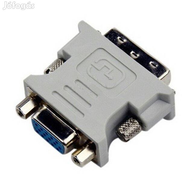 Adapter : DVI apa / VGA ( Monitor ) mama átalakító _