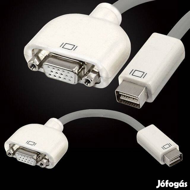 Adapter : mini-DVI / VGA átalakító kábel Macbook