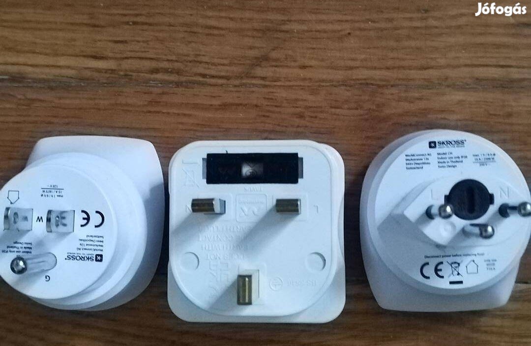 Adapters for UK US, Switzerland