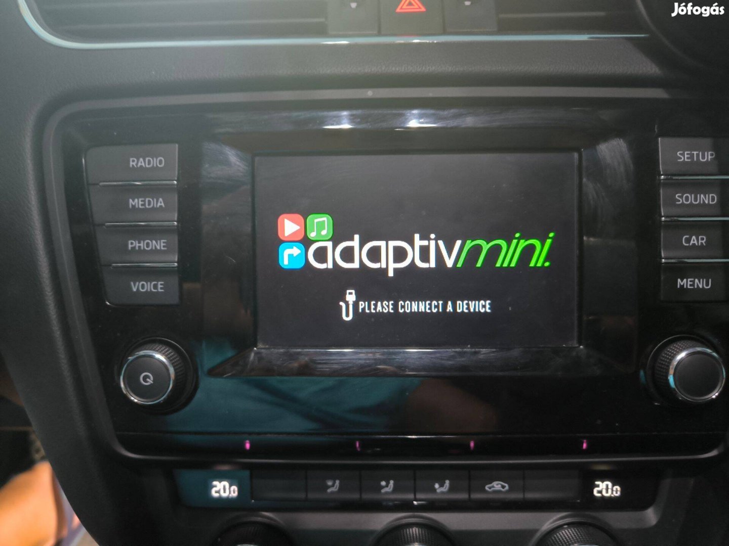 Adaptiv Mini OEM egység bővítése Škodahoz
