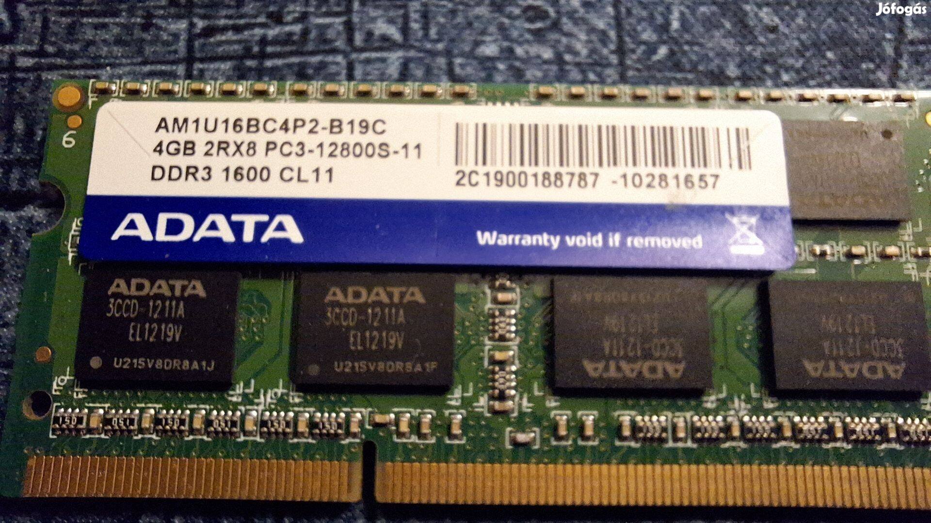 Adata DDR3 Ram 4GB