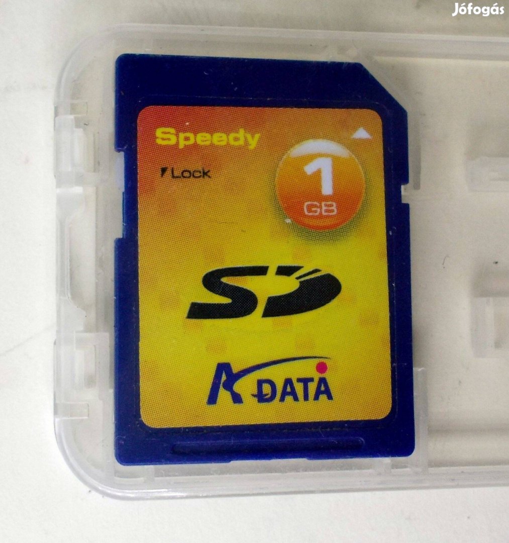 Adata Speedy 1GB Digital (SD) kártya. Tesztelt