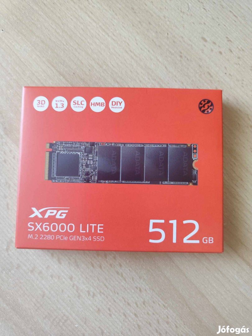 Adata Xpg SX6000 lite - SSD M.2 512 GB meghajtó