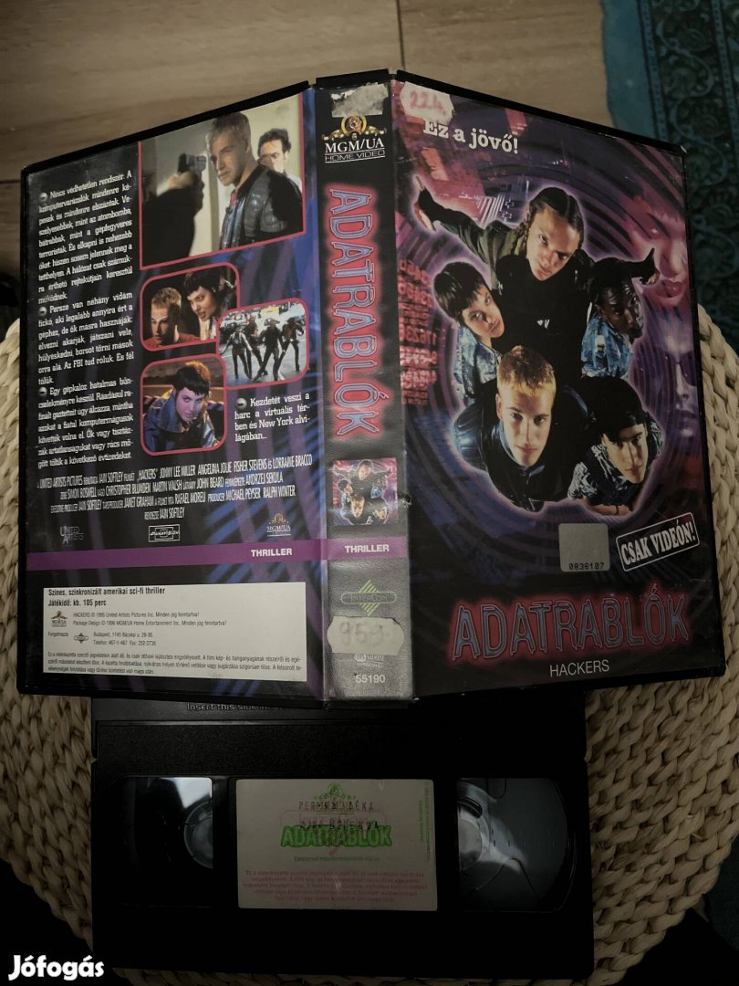 Adatrablók vhs 