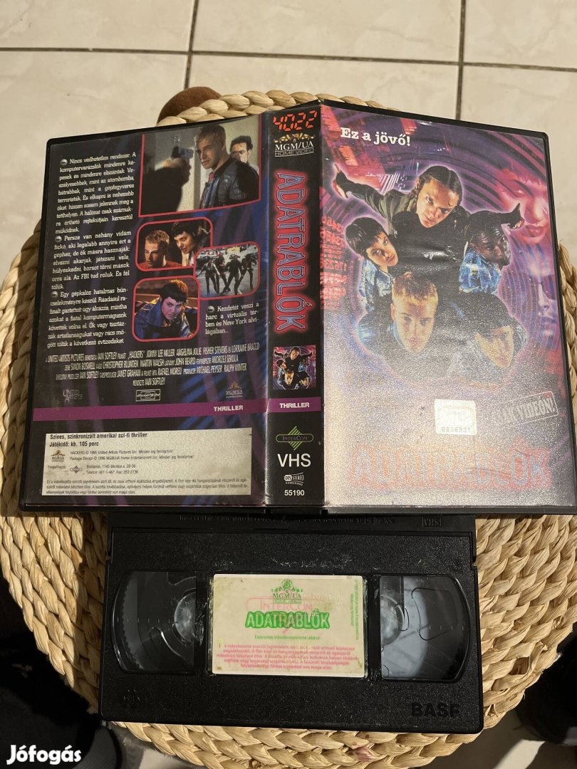 Adatrablók vhs film