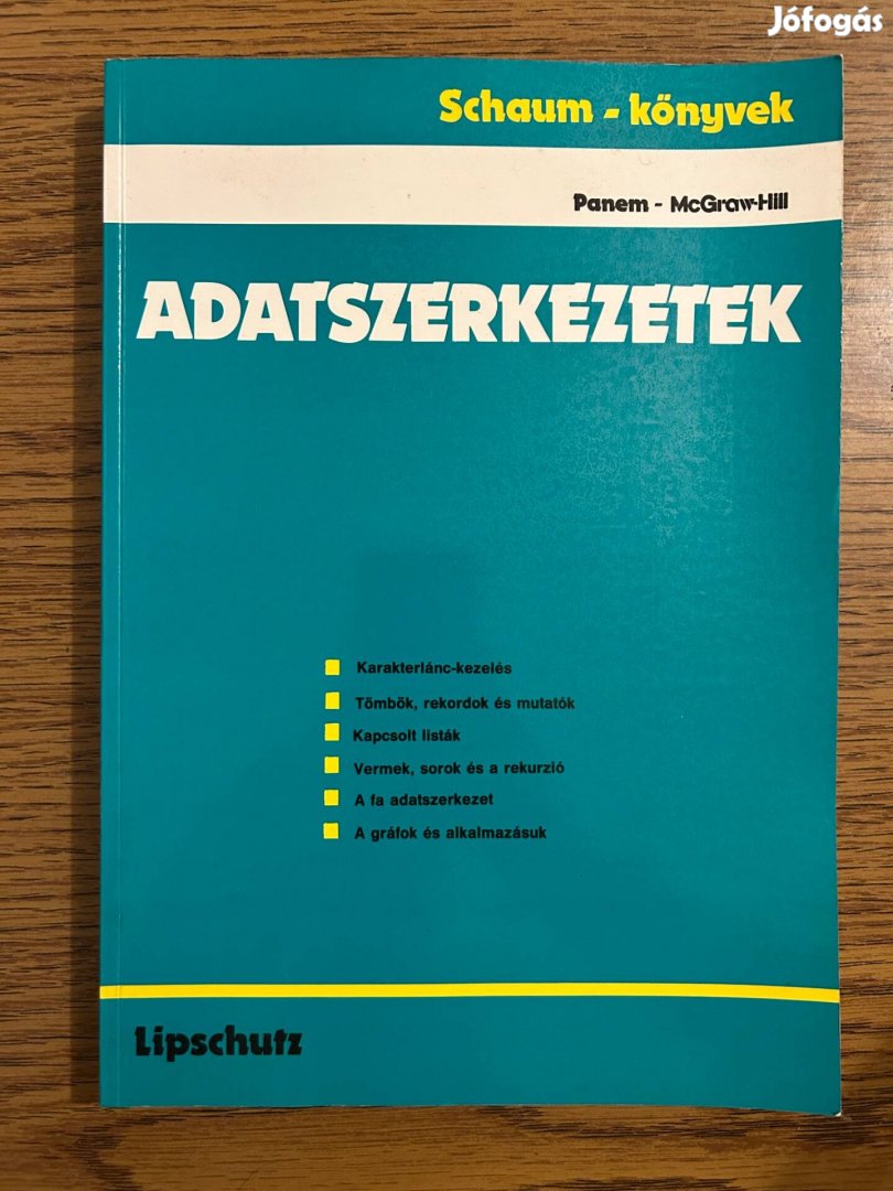 Adatszerkezetek - Lipschutz Schaum-könyvek