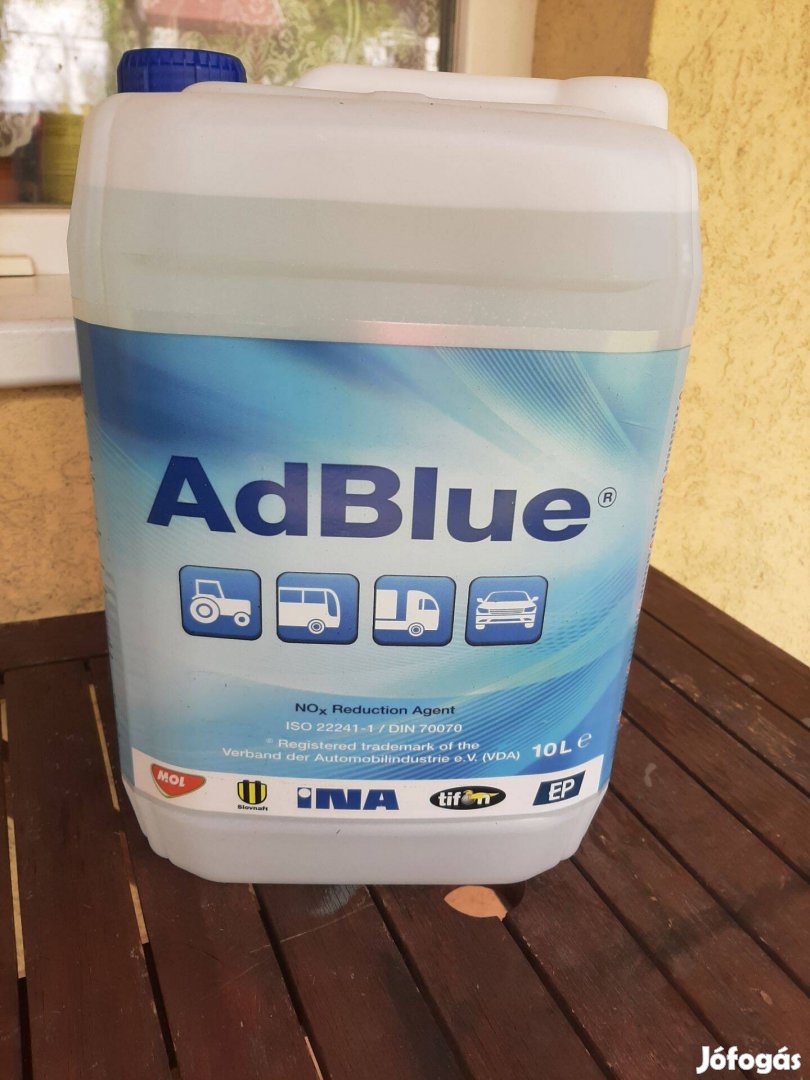 Adblue 10 L dízel adalék bontatlan új több db