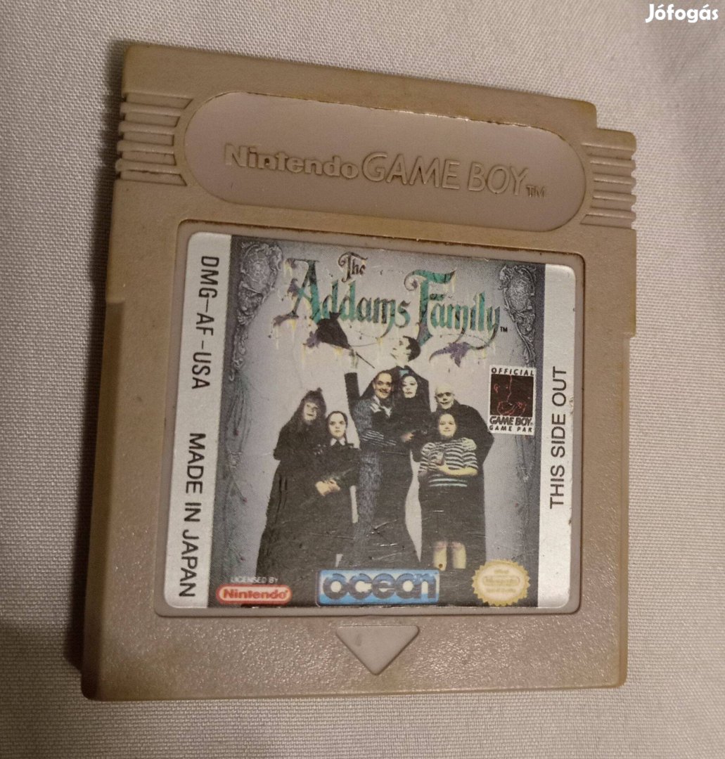 Addams Family gameboy játék