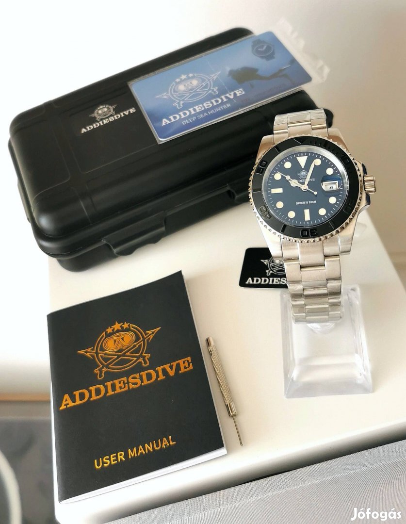 Addiesdive Yacht Master karóra 