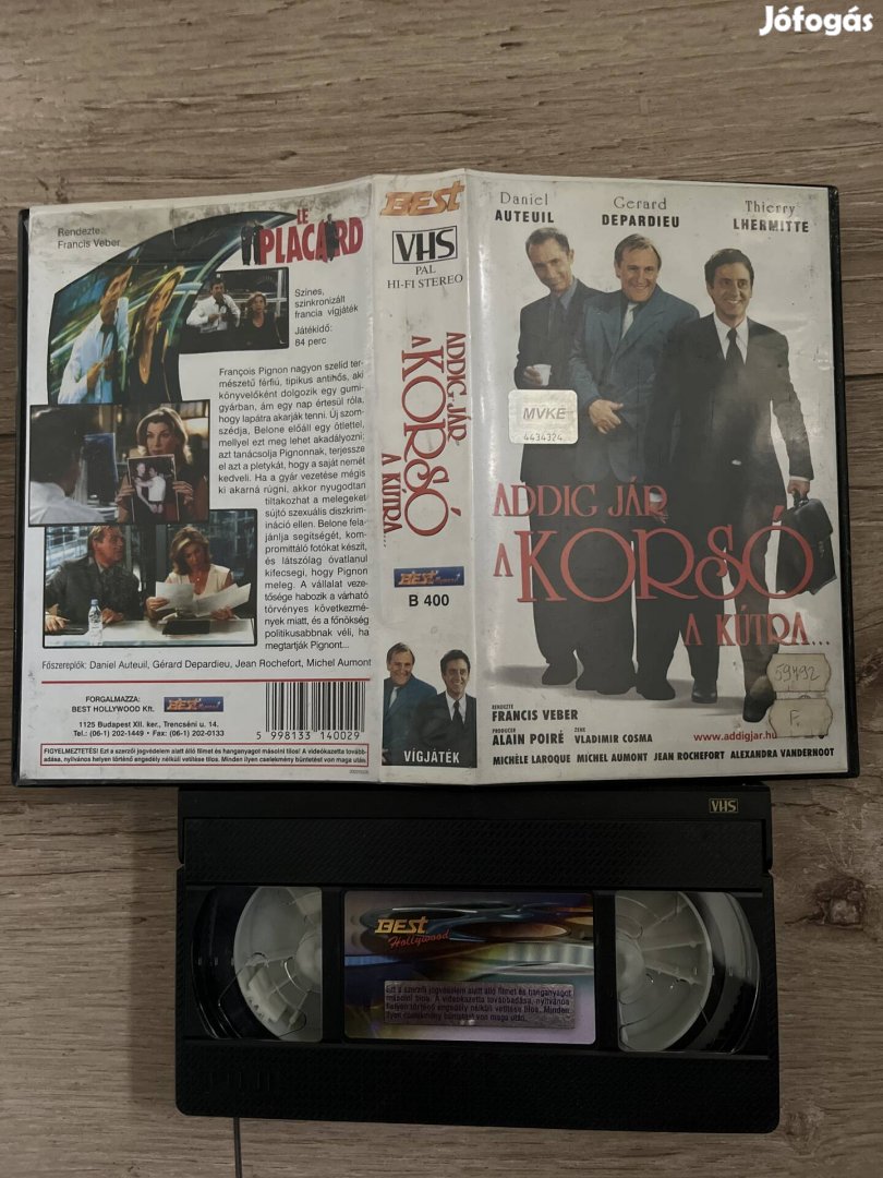 Addig jár a korsó a kútra vhs 