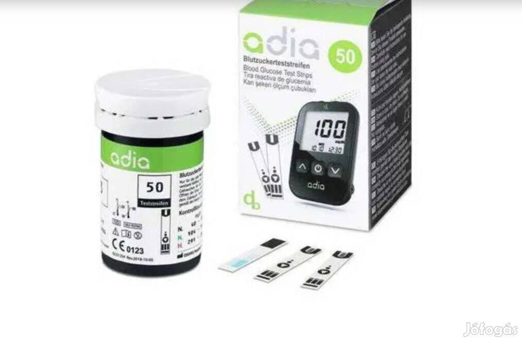 Adia Vércukor tesztcsík 50db