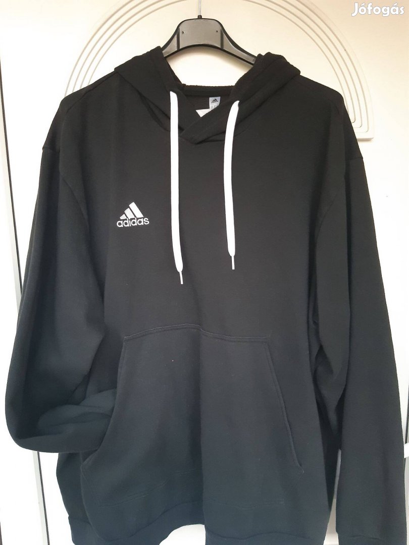 Adidas 2XL-es belebújós,kapucnis férfi pulóver