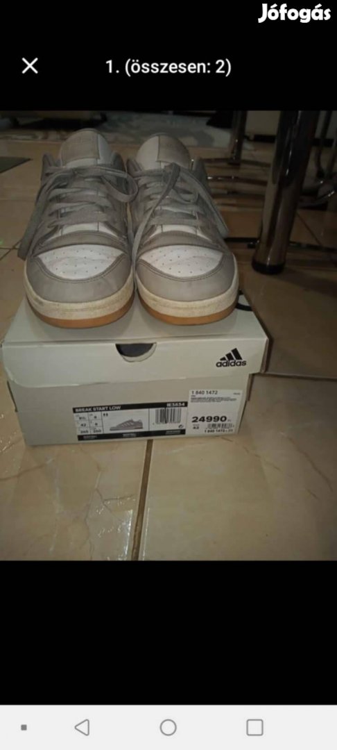 Adidas 42 cipő 