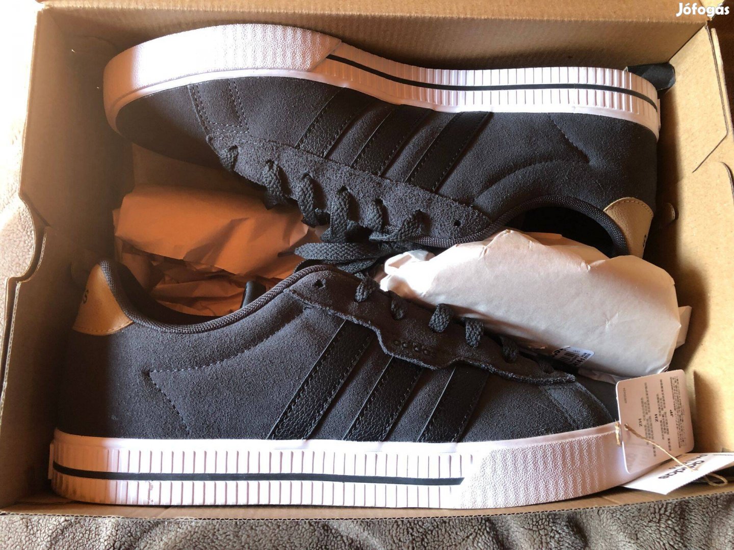 Adidas 46 ( 45 ) új bőr sneaker cipő