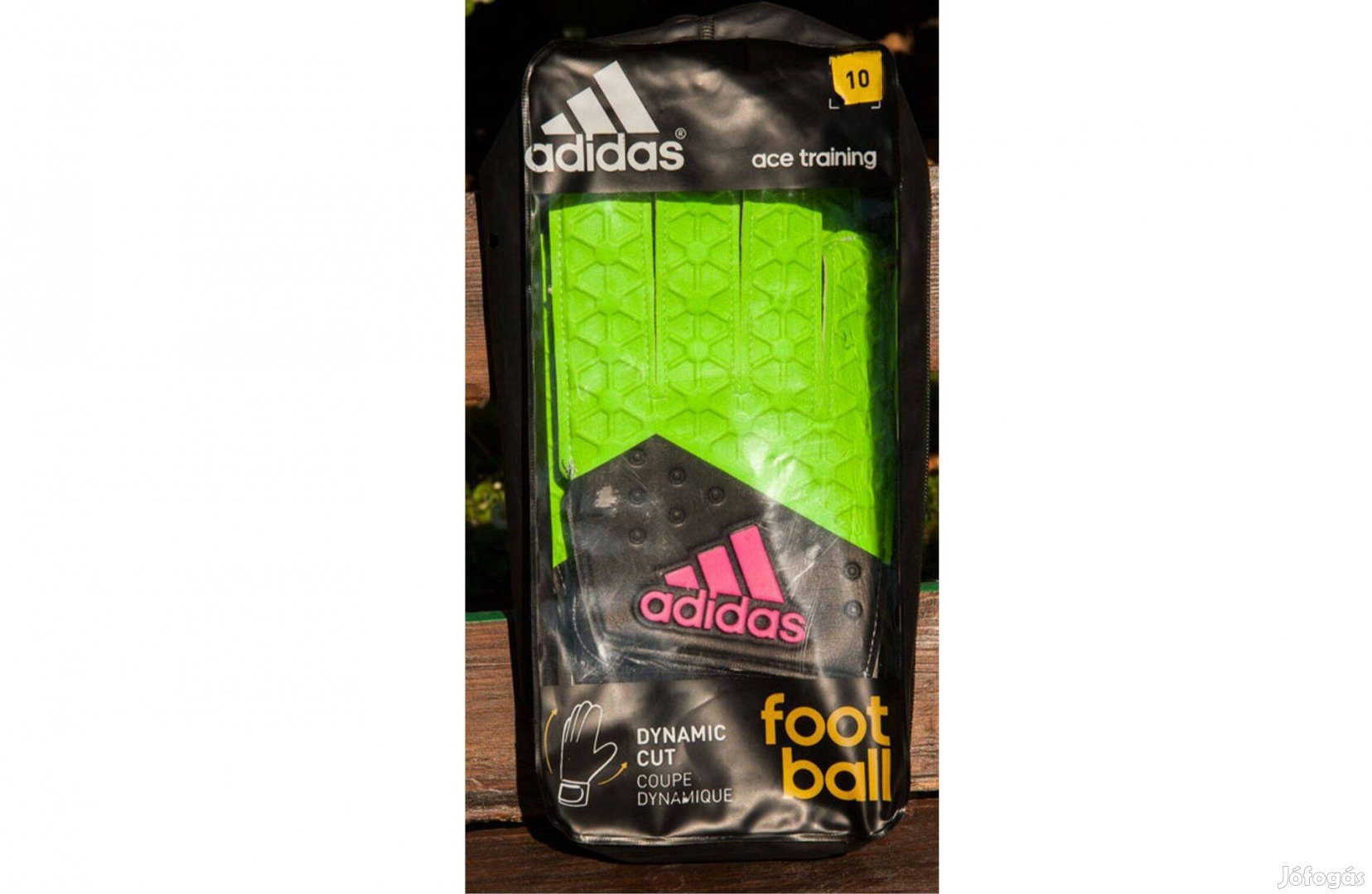 Adidas Ace Training focikesztyű táskával (zöld) (10)