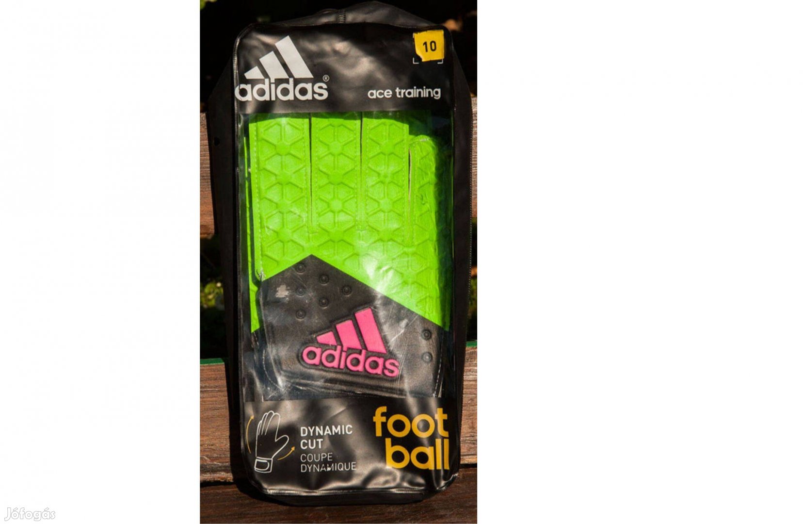 Adidas Ace Training focikesztyű táskával (zöld) (10)