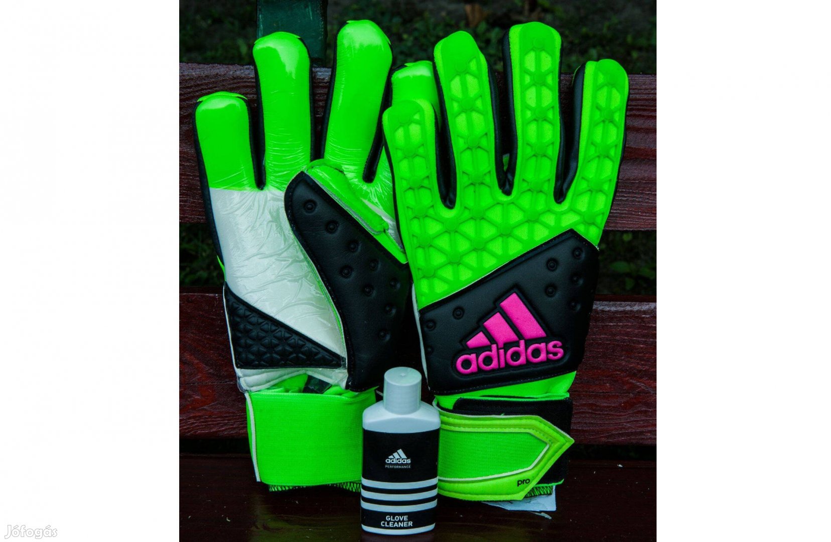 Adidas Ace Zones Pro kapuskesztyű kesztyű folyadékkal- Zöld