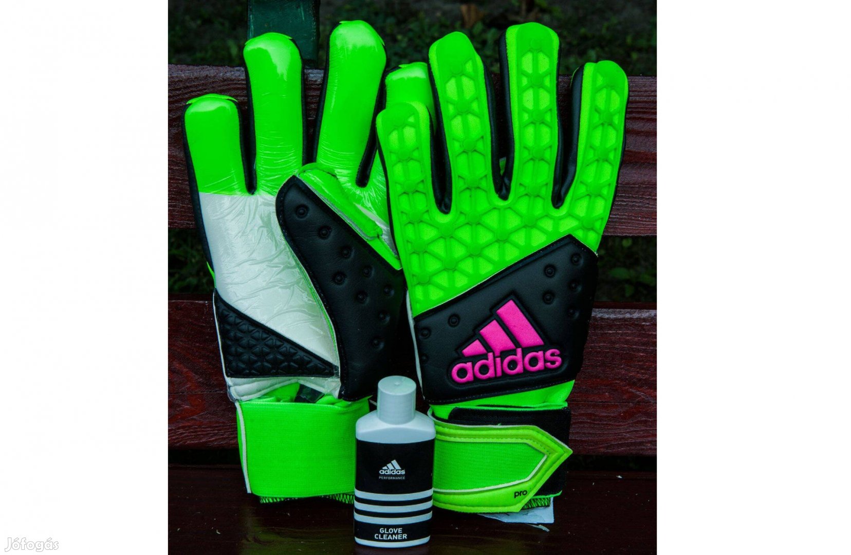 Adidas Ace Zones Pro kapuskesztyű kesztyű folyadékkal- Zöld