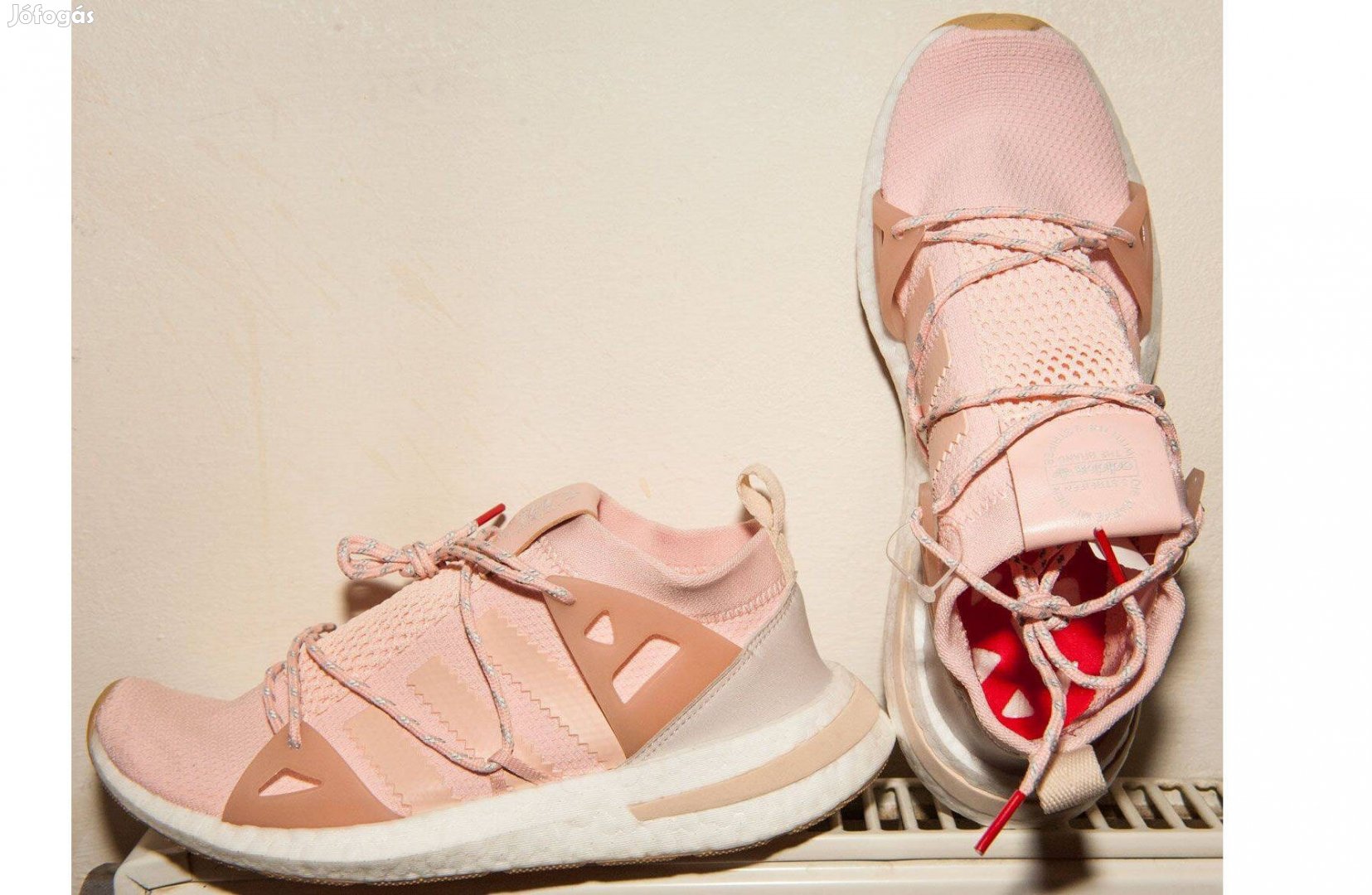Adidas Arkyn Boost Soft Pink Kendall Jenner Footlocker White Gum cipő