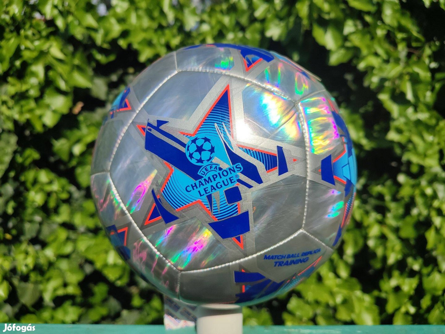 Adidas Bajnokok Ligája ezüst Match Ball rep. Training labda