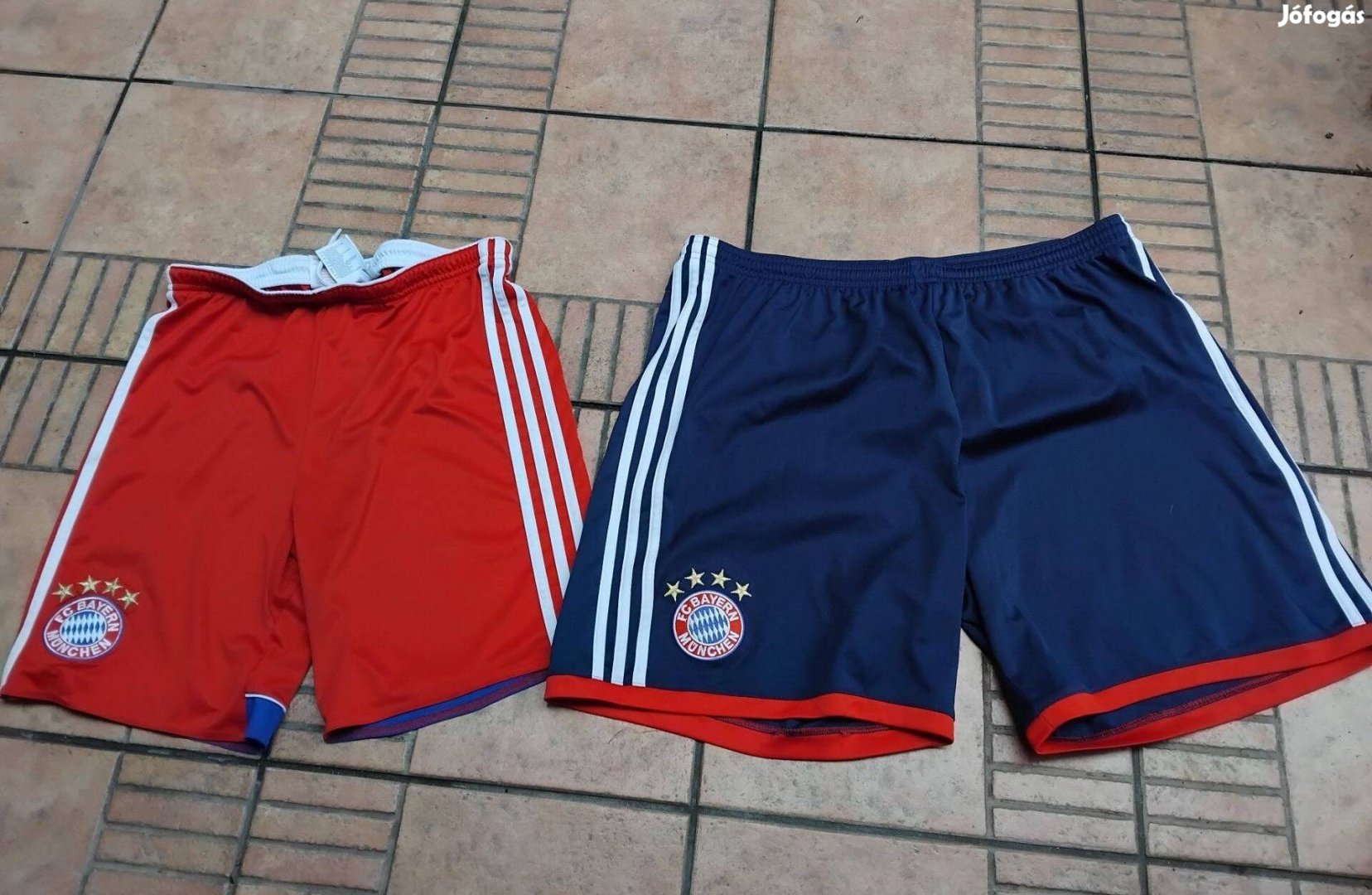 Adidas Bayern rövidnadrág S M XL 2db