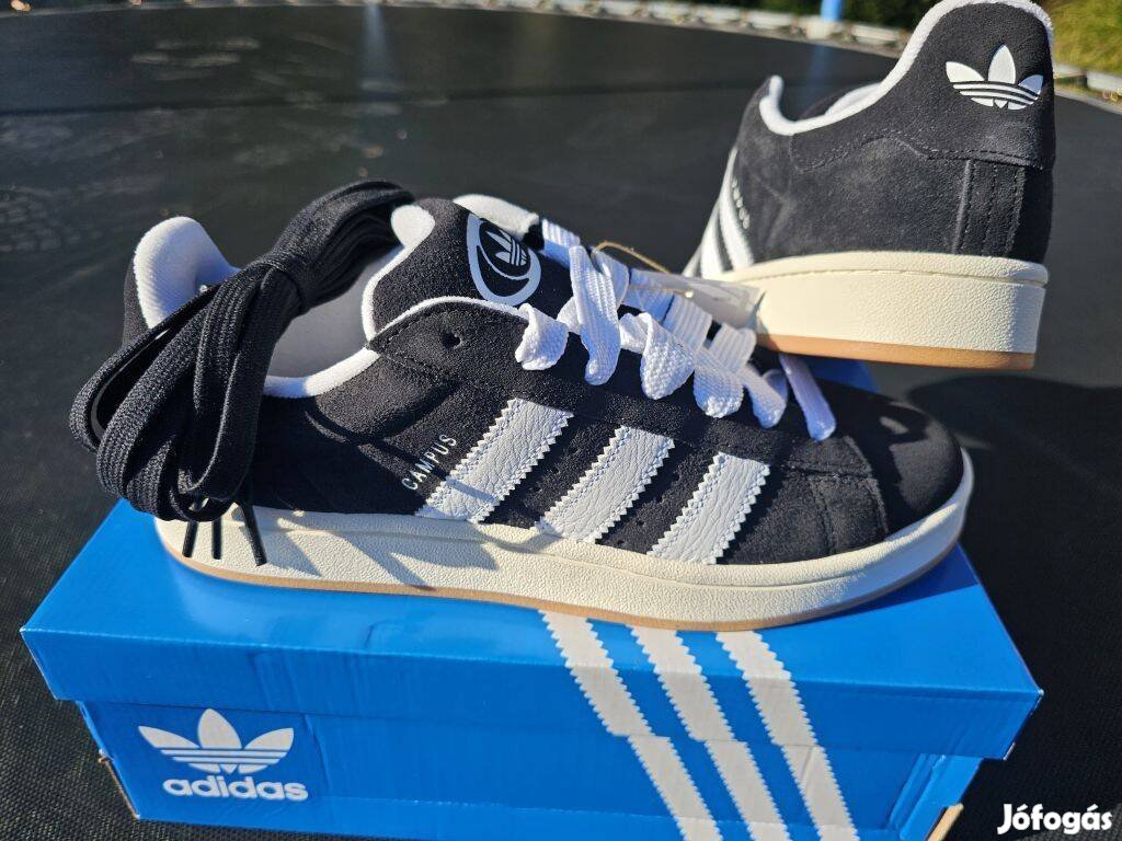 Adidas Campus 00 fekete 43-as férfi utcai cipő. Teljesen új, dobozában