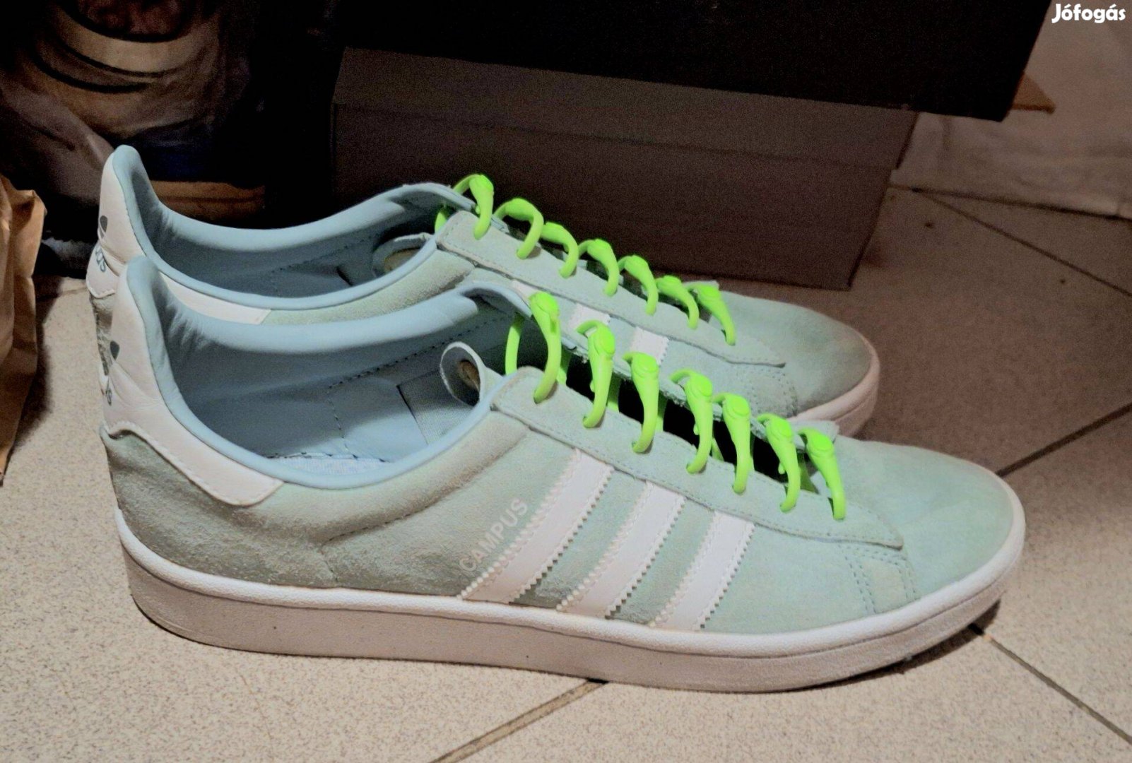 Adidas Campus férfi cipő light menta szín, 44 23-ad méret