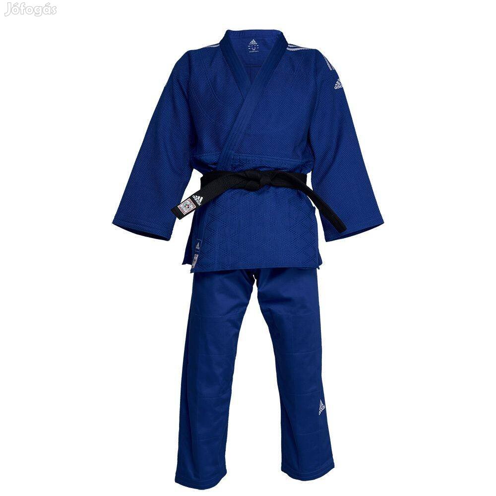 Adidas Champion II IJF Regular Fit kék judo gi, 165 cm Új