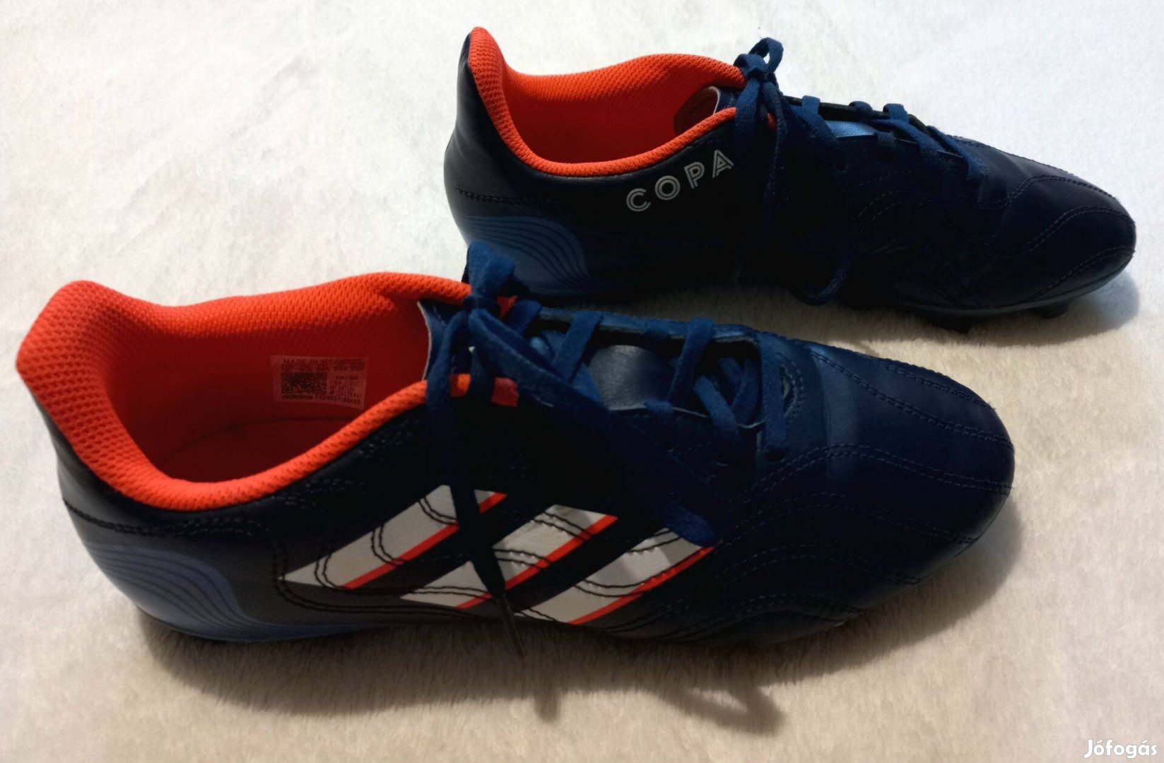 Adidas Copa Sense .4 Fxg stoplis focicipő, sötétkék, stoplis