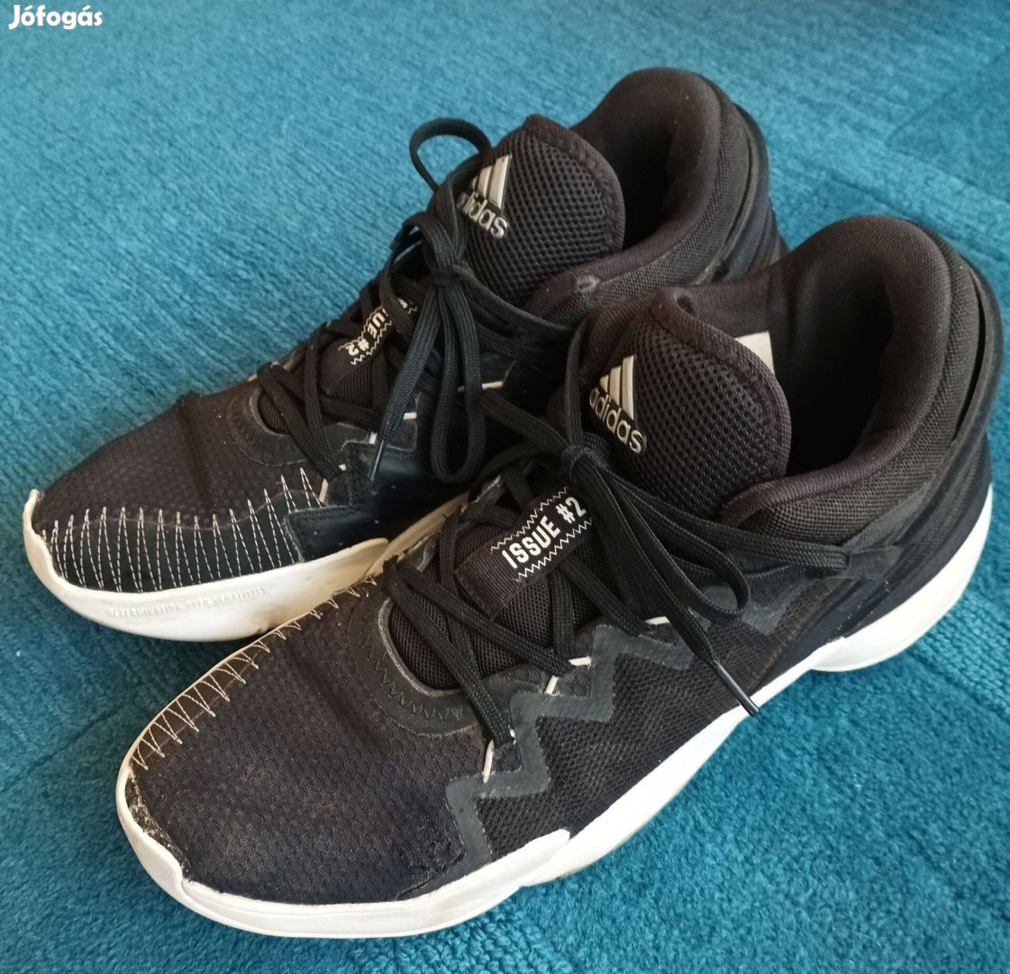 Adidas D.O.N. Issue #2 kosárlabdacipő használt, elado 45,5 méret