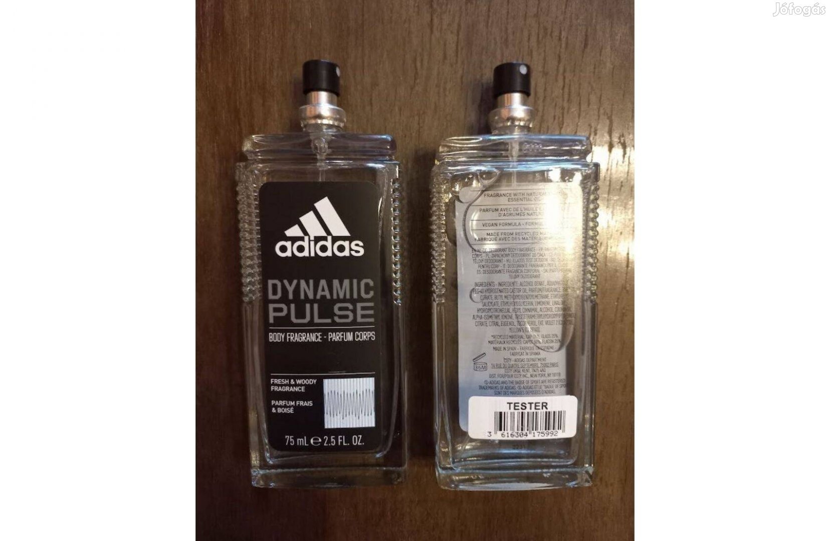 Adidas Dynamic Pulse natural spray teszter 75 ml