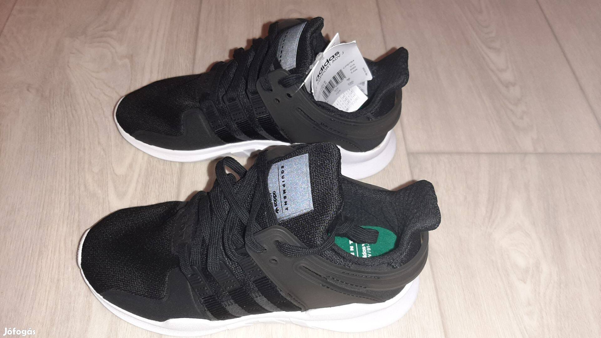 Adidas Eqt sportcipő, új, 36, fekete