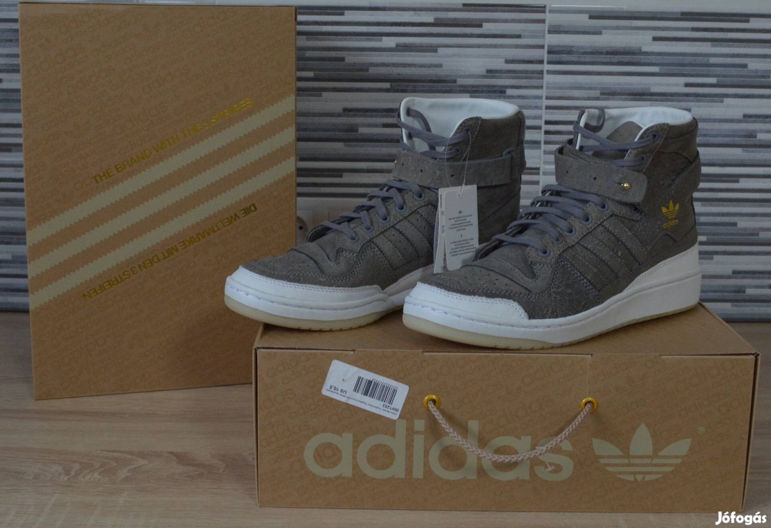 Adidas Forum Hi "Crafted Pack" sneaker 44,5-ös méretben