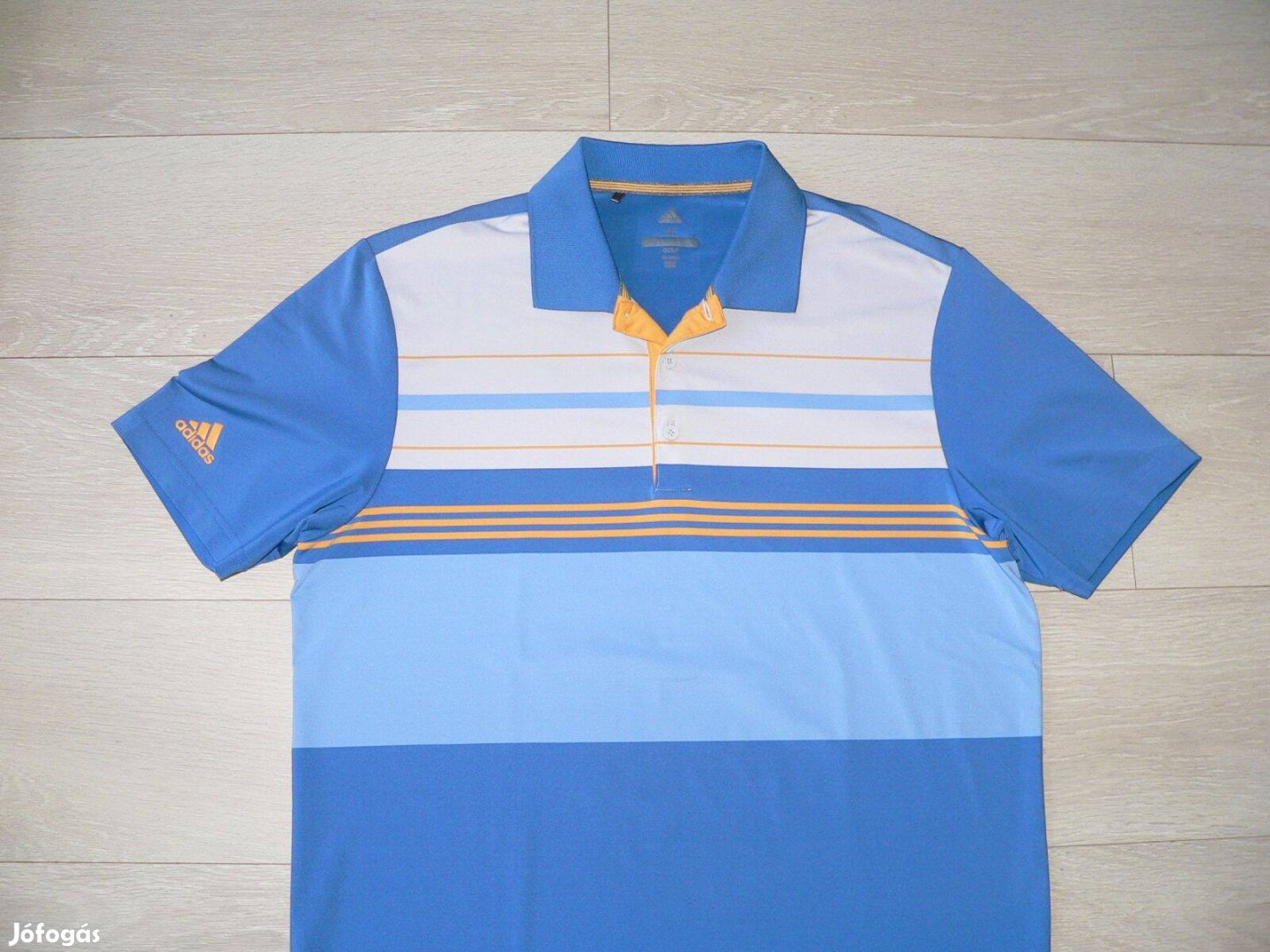 Adidas Golf rövid ujjú galléros póló (M)