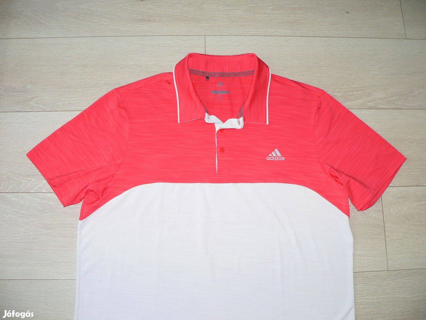 Adidas Golf rövid ujjú galléros póló (XL)