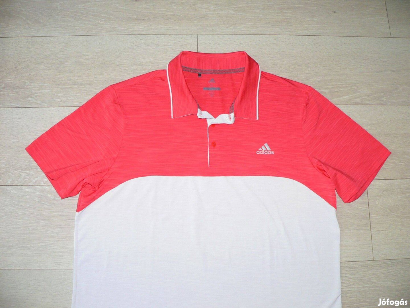 Adidas Golf rövid ujjú galléros póló (XL)