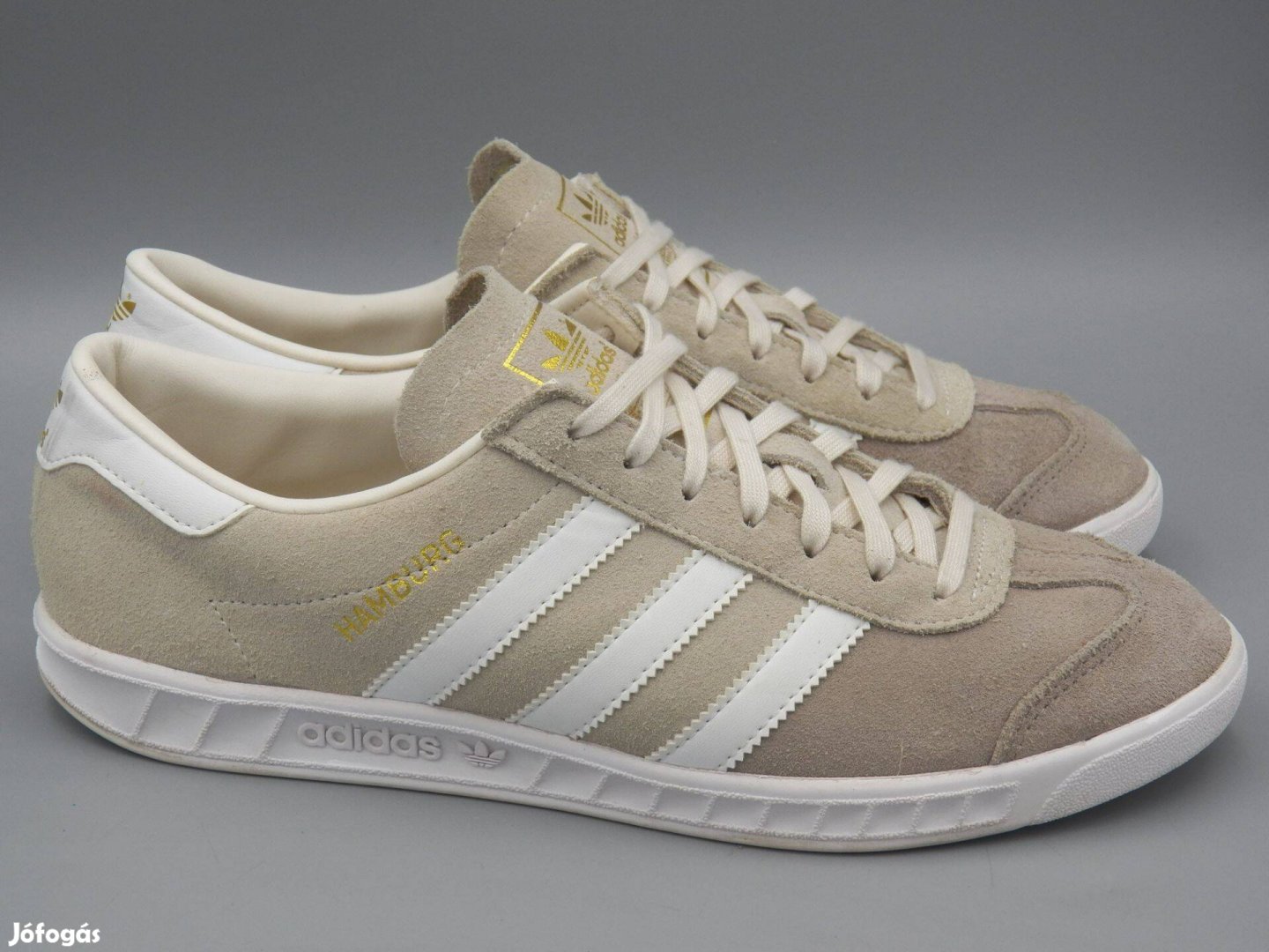 Adidas Hamburg velúrbőr sportcipő, 41 1/3