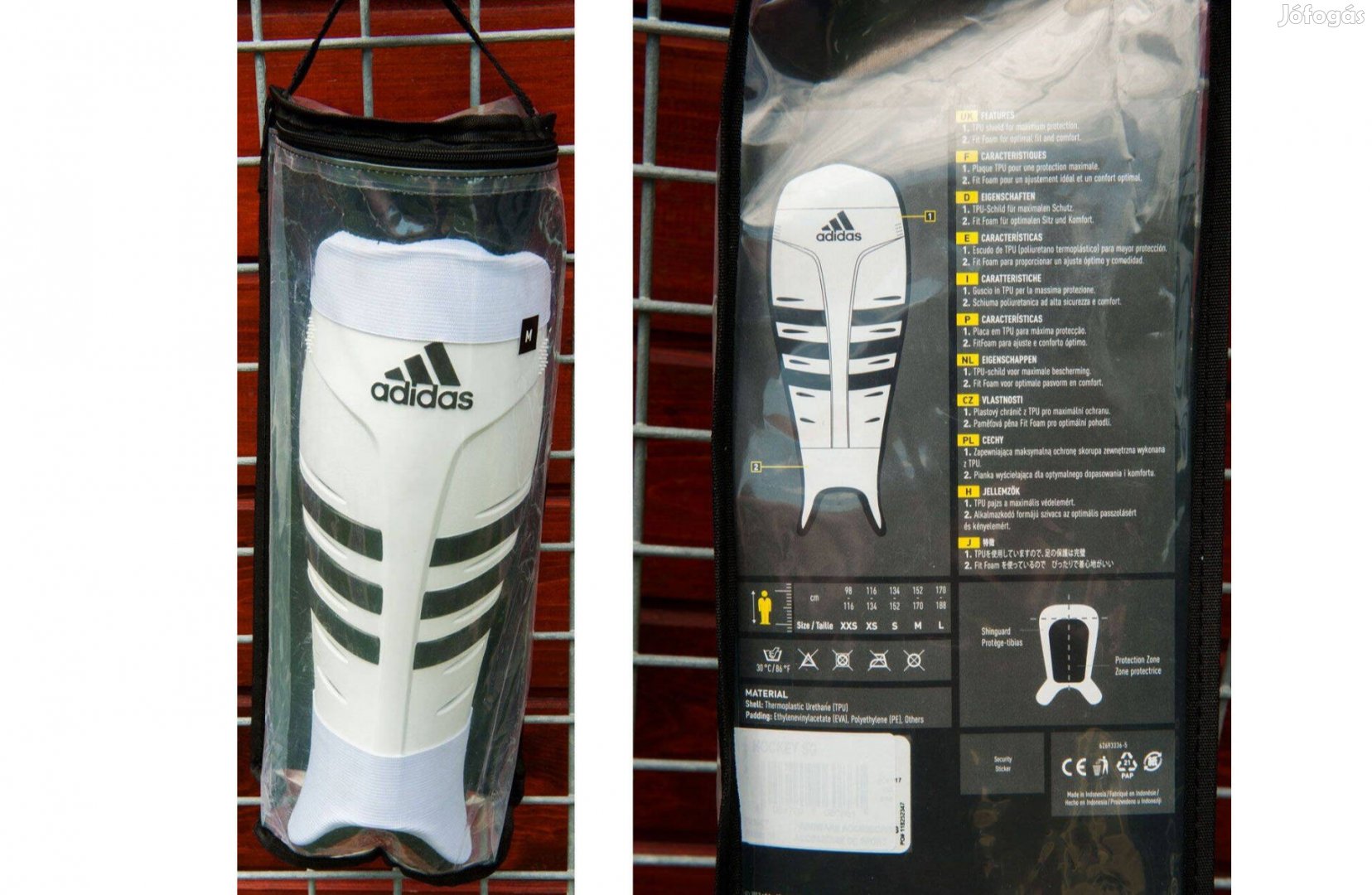 Adidas Hokis lábvédő (M)