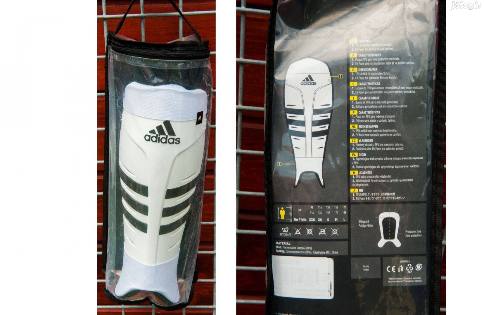 Adidas Hokis lábvédő (M)