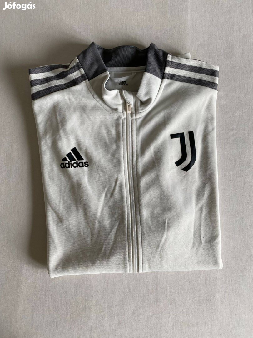 Adidas Juventus férfi cipzáros pulóver L-es