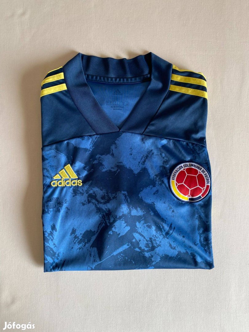 Adidas Kolumbia 2019-20 válogatott idegenbeli mez, L-es