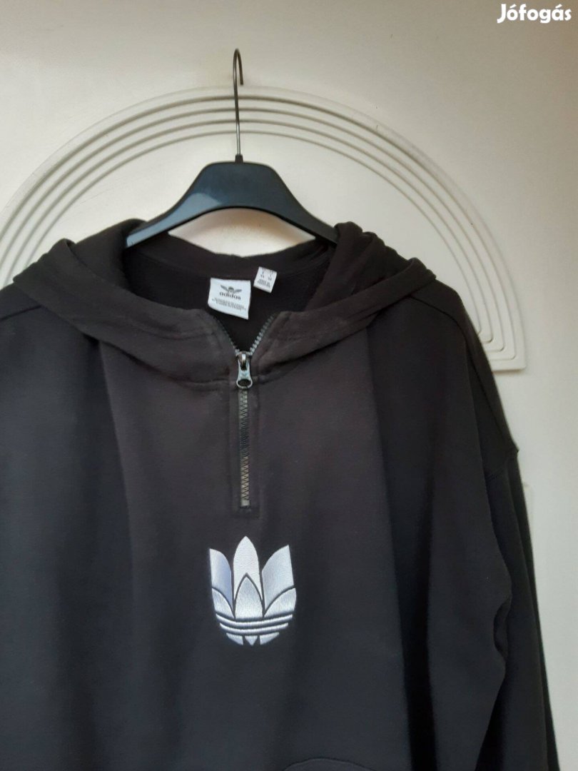 Adidas L-XL-es férfi kapucnis pulóver