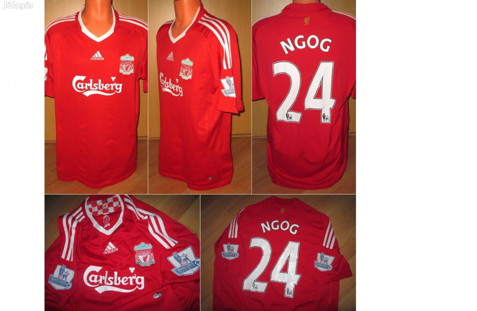 Adidas Liverpool #24 David N'Gog PL mez / 2008