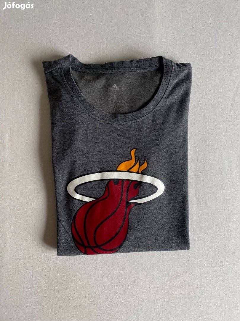 Adidas NBA Miami Heat férfi póló, L-es
