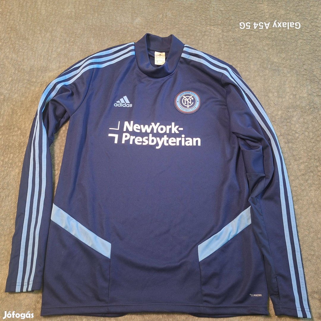 Adidas New York City FC Tréningfelső L-Es